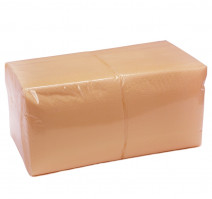 Салфетки бумажные 1сл 24х24см 400л/упак Complement пастель персик