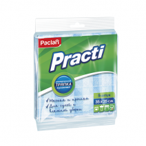 Салфетки вискоза PRACTI PACLAN 35*35см, 5шт 1/50