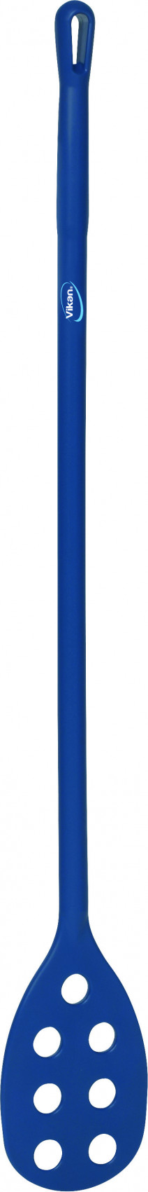 Весло-мешалка перфорированная, Ø31 мм, 1200 мм, металлизированный синий цвет