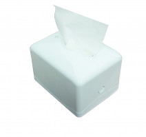 Диспенсер для салфеток настольный с вертикальной подачей Tambien smart белый