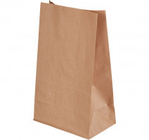 Пакет бумажный 180х110х300 мм, крафт (500 шт.)