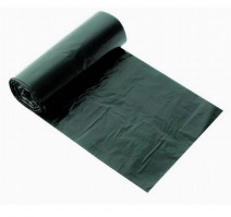 Пакет мусорный 120л ПВД 50мкм черный (20 шт/рул)