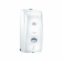 Дозатор жидкого мыла сенсорный Илле белый, D0111