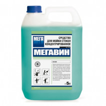 Средство концентрированное для мойки стекол МЕГАВИН 5л 1/1
