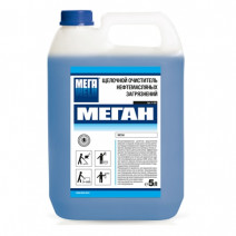 Средство щелочной очиститель нефтемасляных загрязнений МЕГАН 5л 1/1