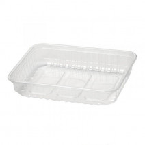 Кон-р 500мл 179*132*37мм П/ПРОЗРАЧНЫЙ ПП,АЛЬКОР 1/500