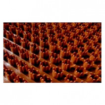 Щетинистое покрытие грязезащитное, коричневое, дорожка 0,9*15м 1/1-З