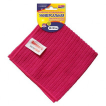 Салфетка микрофибра УНИВЕРСАЛЬНАЯ АККУРАТЪ 30*30см Авикомп 1/50