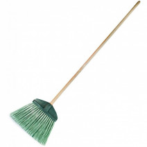 Метла плоская пластик, с черенком 130см ГАРДЕНА 1/1