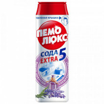 ПЕМОЛЮКС чистящ. порошок 480гр Ароматерапия ЛАВАНДА 1/36