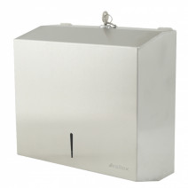 Диспенсер для листовых полотенец матовый KSITEX TH-5823 SS 1/1