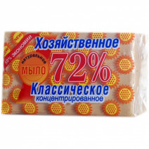 Мыло хозяйственное 72% КЛАССИЧЕСКОЕ АИСТ (упак) 150г 1/60