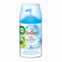 Сменный аэрозоль AIR WICK LIFE SCENTS ВОЗДУШНАЯ СВЕЖЕСТЬ 250мл 1/6