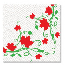 Салфетки бумажные лист СЕМЬЯ и КОМФОРТ 24*24см, 1сл, 50л 1/60