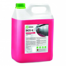 Высококонцентрированное щелочное средство для мойки пищ. и технолог. оборудования BIOS-К 5,6кг 1/4