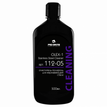 Очиститель-полироль для нержавеющей стали OLEX-1 Stainless Steel Cleaner 0,5л 1/20