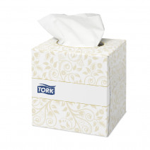 Tork салфетки для лица в кубе ультрамягкие