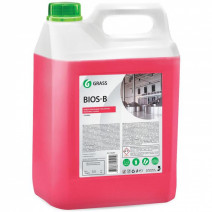 Высококонцентрированный щелочной, индустриальный очиститель и обезжириватель BIOS-B 5,5кг 1/4