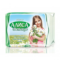 Туалетное мыло детское АЛИСА 150г 1/36