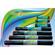 Пакеты для мусора ТЕРРАЛАЙН СТАНДАРТ 60л, ПНД, 50шт, рулон, черные 1/50