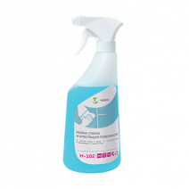 Средство для мытья стекол и блестящих поверхностей Н-102 650мл