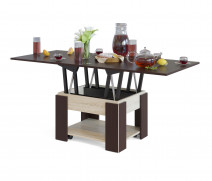 Журнальный столик Сокол СЖ-2 Венге / Дуб сонома