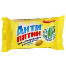 Мыло-пятновыводитель для всех видов пятен ЛИМОН АНТИПЯТИН 90г 1/32
