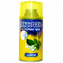Сменный аэрозоль DISCOVER LEMON 320мл 1/12