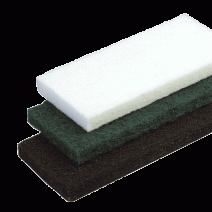 Ручной прямоугольный черный VILEDA ПАД 15*23см 1/10 1/50