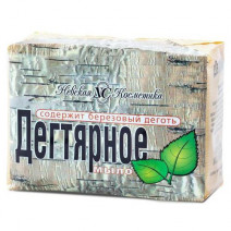 Туалетное мыло ДЕГТЯРНОЕ 140г 1/4/48