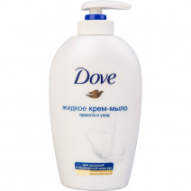Крем-мыло КРАСОТА и УХОД DOVE 250мл 1/10 насос