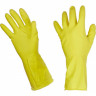 Перчатки резиновые PACLAN PROFESSIONAL рр 10-XL, с напылением, желтые
