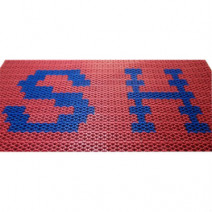 Модульное грязезащитное покрытие Scrub c рисунком (логотипом), Scrub-Logo-10