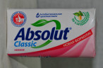 Туалетное мыло антибактериальное ABSOLUT CLASSIC НЕЖНОЕ 90г 1/6/72