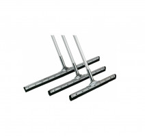 Стяжка для удаления жидкости с пола 45см метал с резинкой с рукояткой