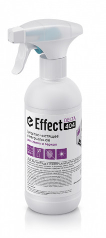 Средство чистящее универсальное для стекол и зеркал ТМ Effect» ДЕЛЬТА 404 0,5л