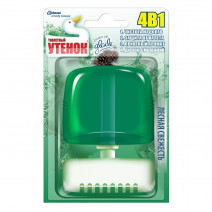 Жидкая подвеска для унитаза ЛЕСНАЯ СВЕЖЕСТЬ ТУАЛЕТНЫЙ УТЕНОК 55мл 1/12