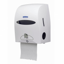 Диспенсер для рулонных полотенец сенсерный белый KIMBERLY 1/1