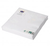 Салфетки бумажные 3сл 33х33 20л/упак DUNI белые (104030)