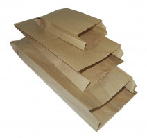 Пакет бумажный 175x65x250мм, крафт (3300 шт.)