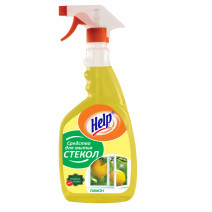Средство для мытья окон, стекла и зеркал ЛИМОН HELP 750 мл курок 1/12