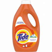Гель для стирки белья TIDE АЛЬПИЙСКАЯ СВЕЖЕСТЬ 1,235л 1/4