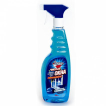 Средство для мытья окон МОРСКАЯ СВЕЖЕСТЬ ЧИСТЫЕ ОКНА ЗОЛУШКА 750мл курок 1/12