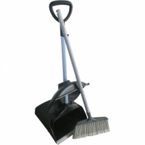 Совок-ловушка с щеткой для пола пластик 1/6 1/7