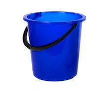 Ведро 7л пластиковое круглое синее