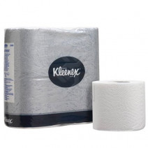 Туалетная бумага белая KIMBERLY KLEENEX® 2сл, 24м, 200л, 4шт 1/24