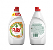 Средство для мытья посуды 450мл FAIRY OXI апельсин и лимонник