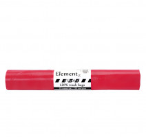 Пакет мусорный 120л ПВД красный ароматизированный (10шт/рул) Elementz