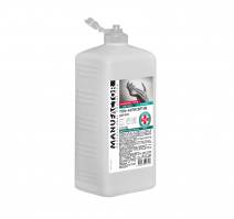 Средство для дезинфекции 1л MANUFACTOR гель-антисептик для рук ПВХ флип-топ