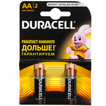 Батарейки DURACELL BASIC АА/LR6 2 шт 1/20